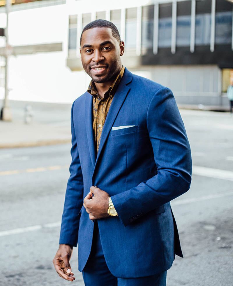 A dapper looking business man