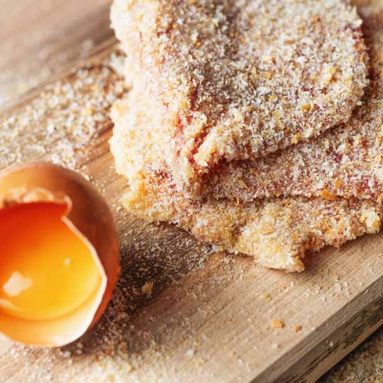 VEAL SCALLOPS CRUMBED