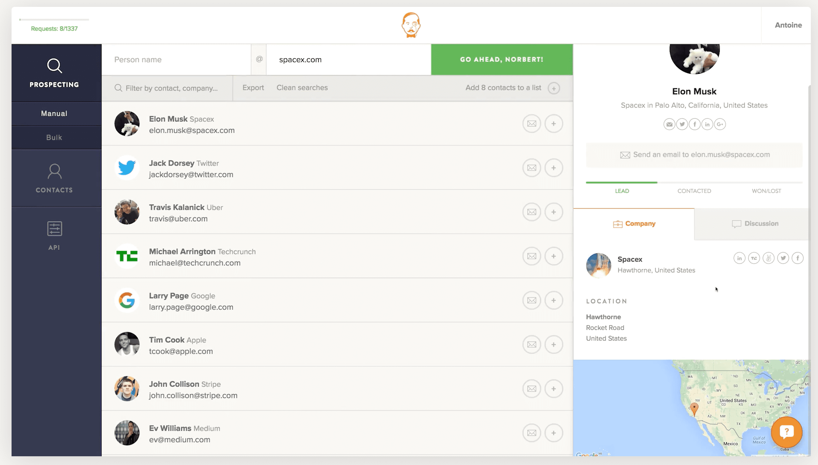 Top Best email finder : VoilaNorbert