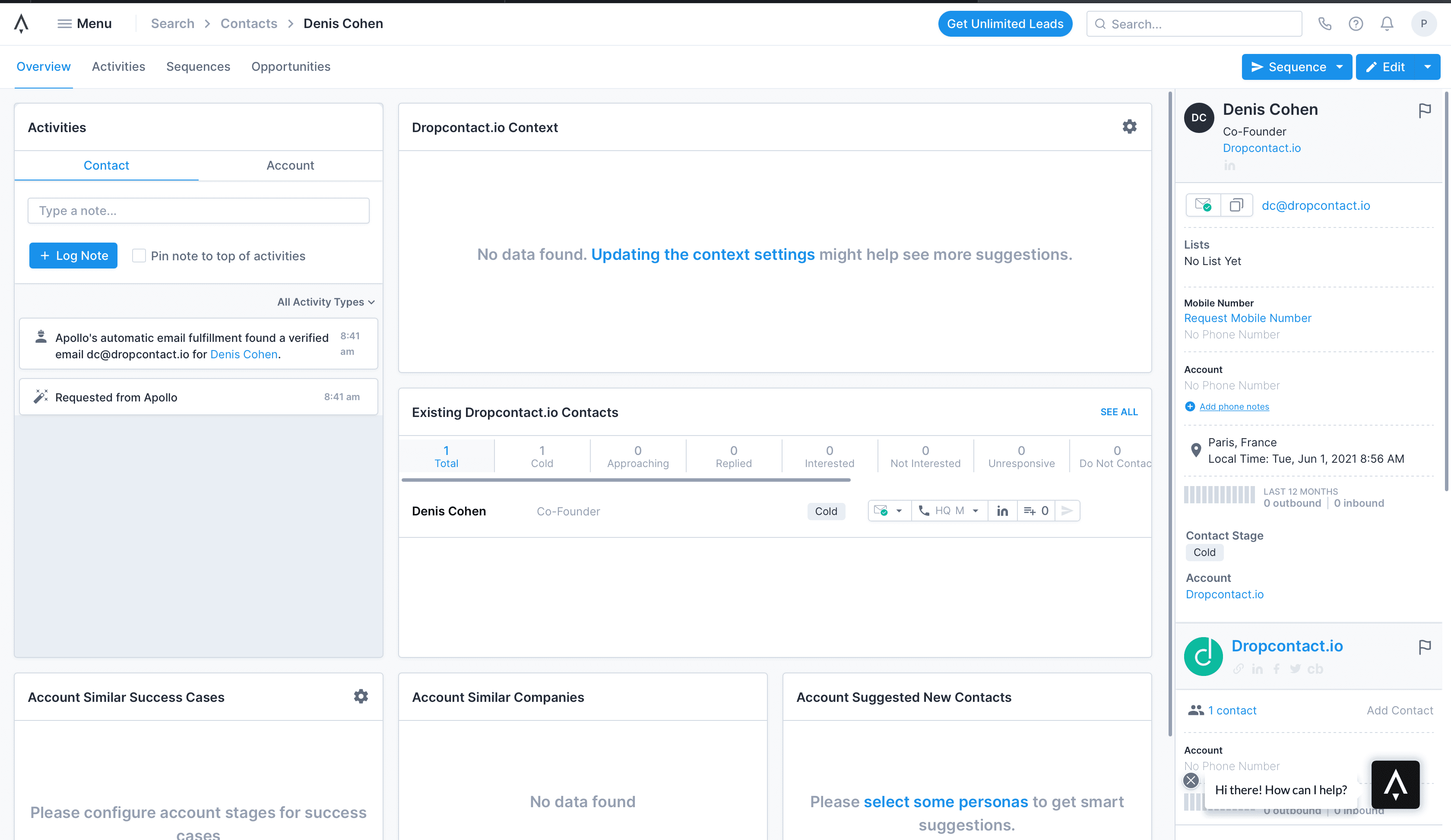 Top Best email finder : Apollo