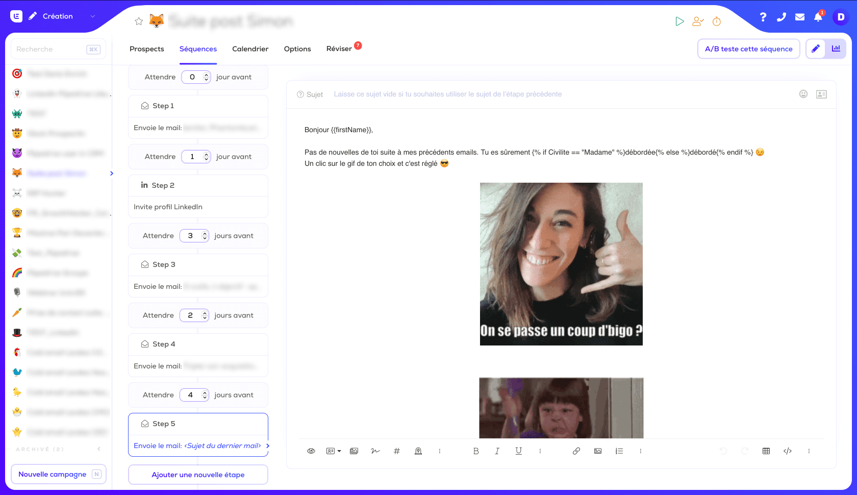 lemlist : cold email, scrap LinkedIn et Sales Automation