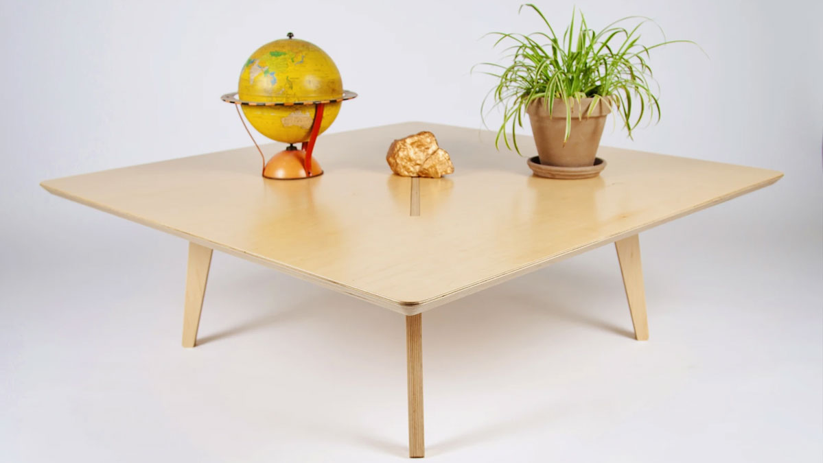 The Big Square Coffee Table