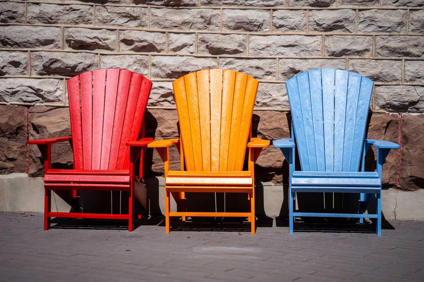Colorful Adirondack Chairs