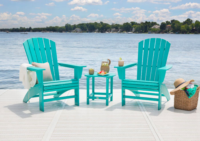 Nautical Curveback Adirondack Chair