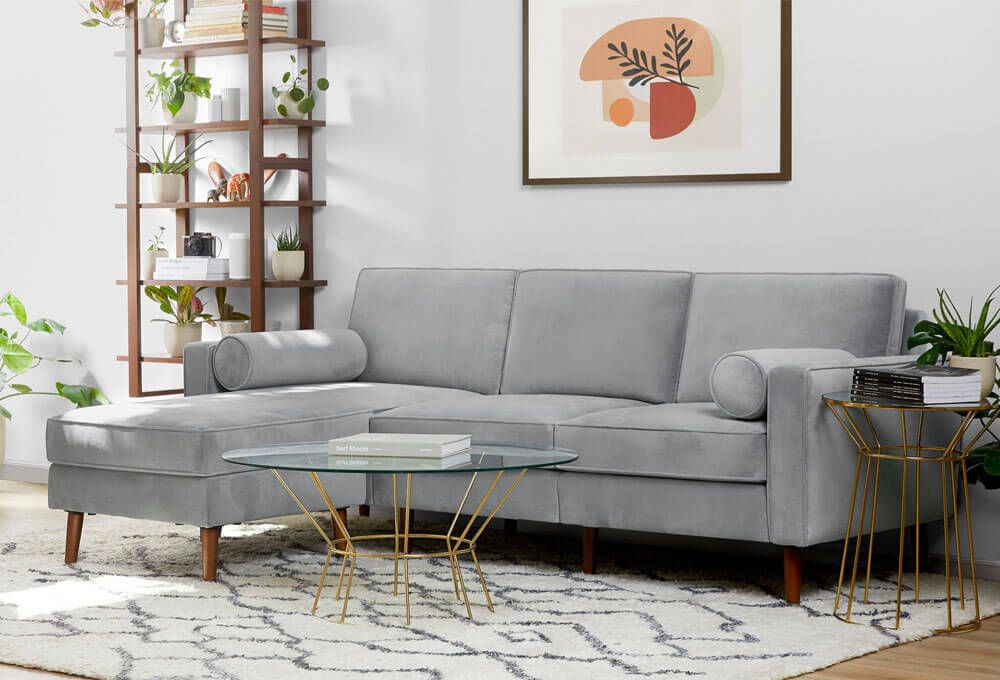 Nomad Velvet Sofa