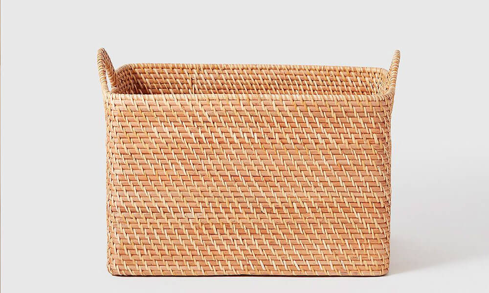 Marie Kondo Ori Rattan Honey Bin
