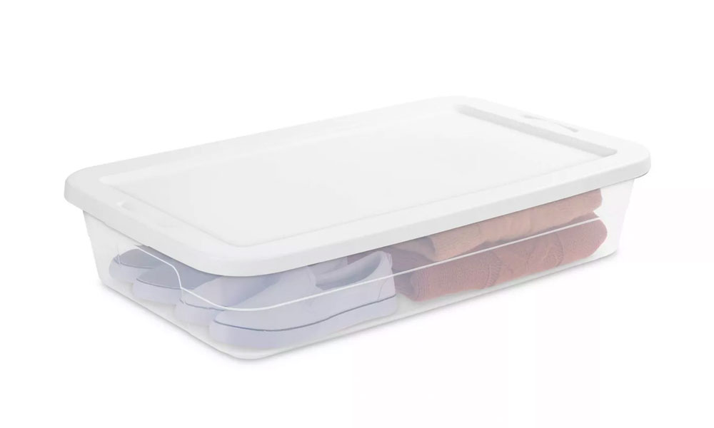 Clear Under Bed Storage Box