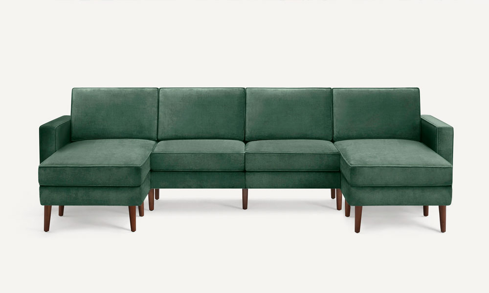 Nomad Velvet King Sofa