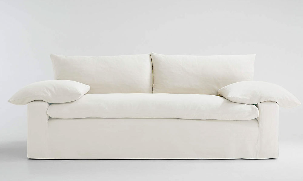 Ever Slipcovered Sofa