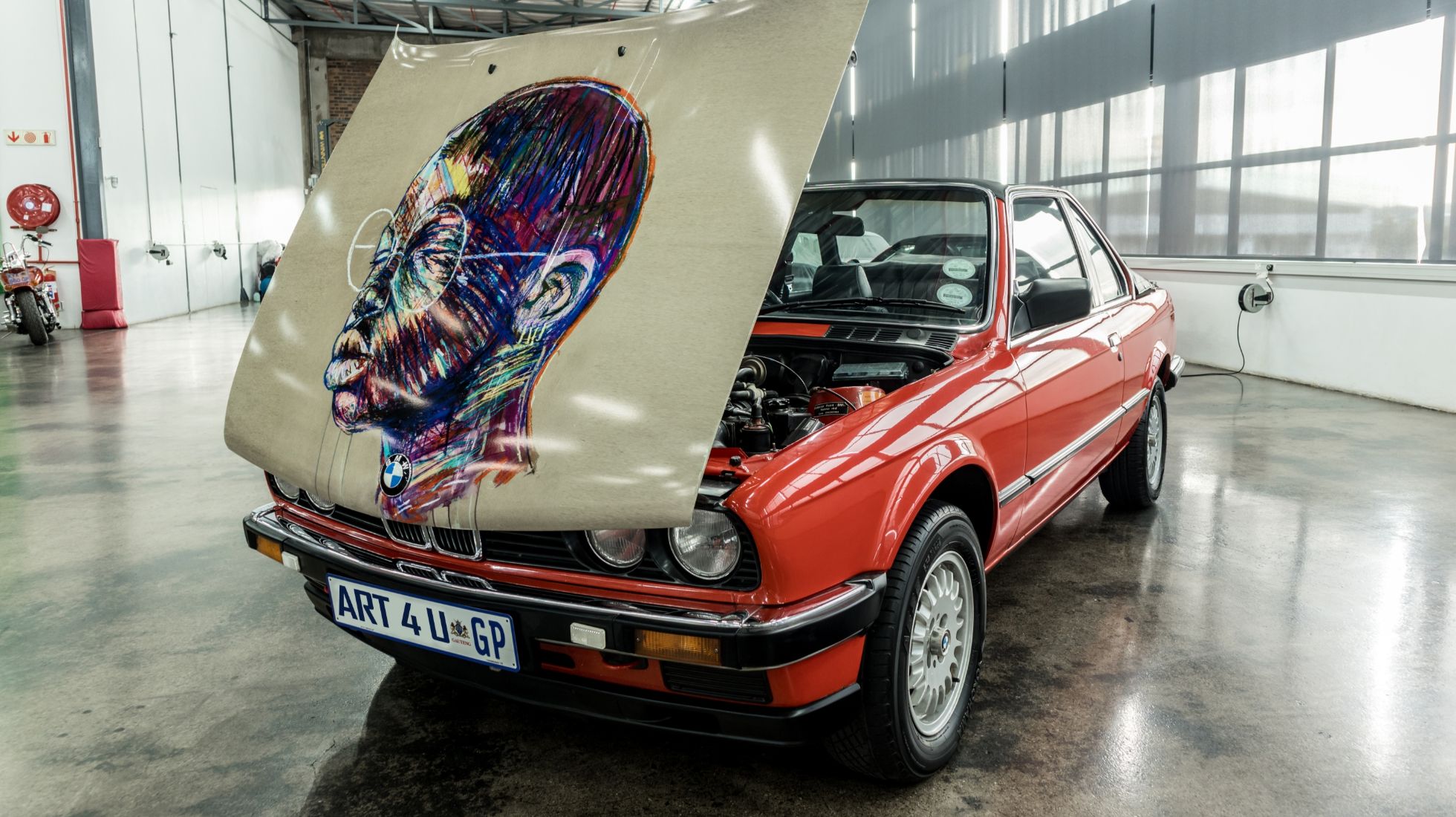 Topgear South Africa A Tale Of A Unique Bmw Art Car In Mzansi