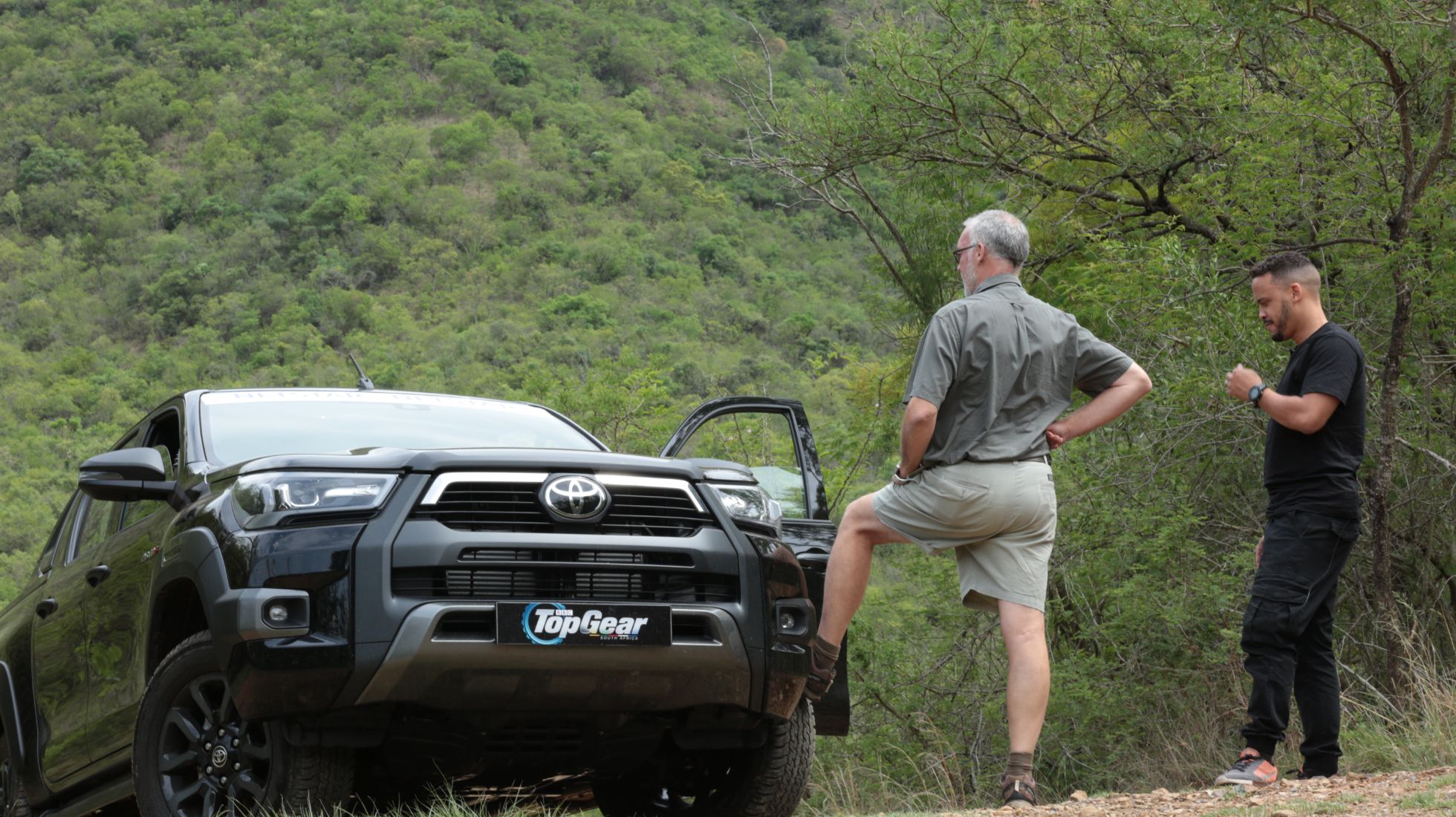 Avon Middleton and Wynand Engelbrecht Toyota Land Cruiser 79 4.5D