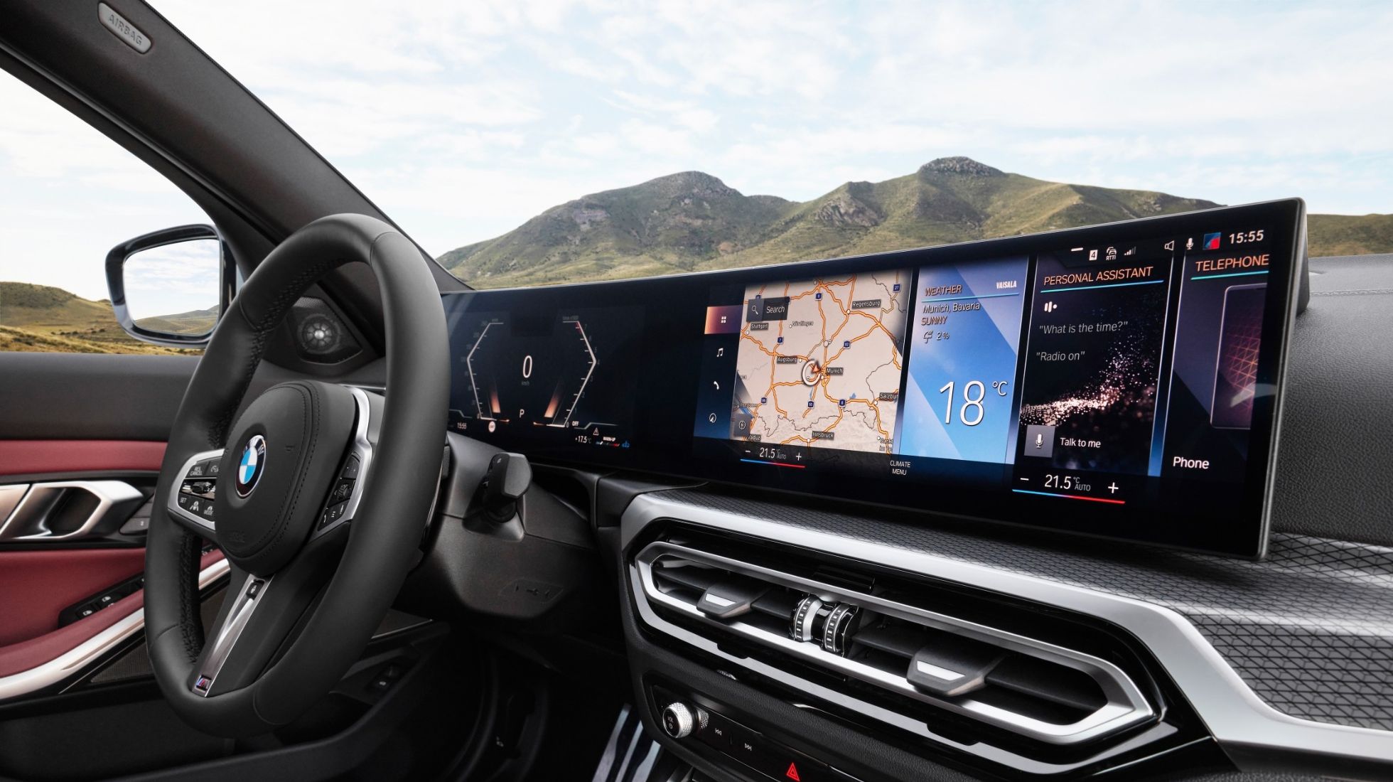 BMW 3 Series Curved Screen