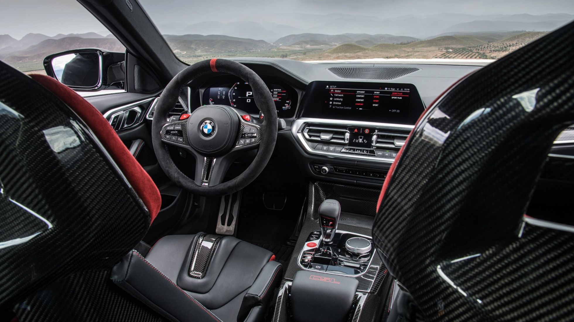 BMW M4 CSL Interior Dash