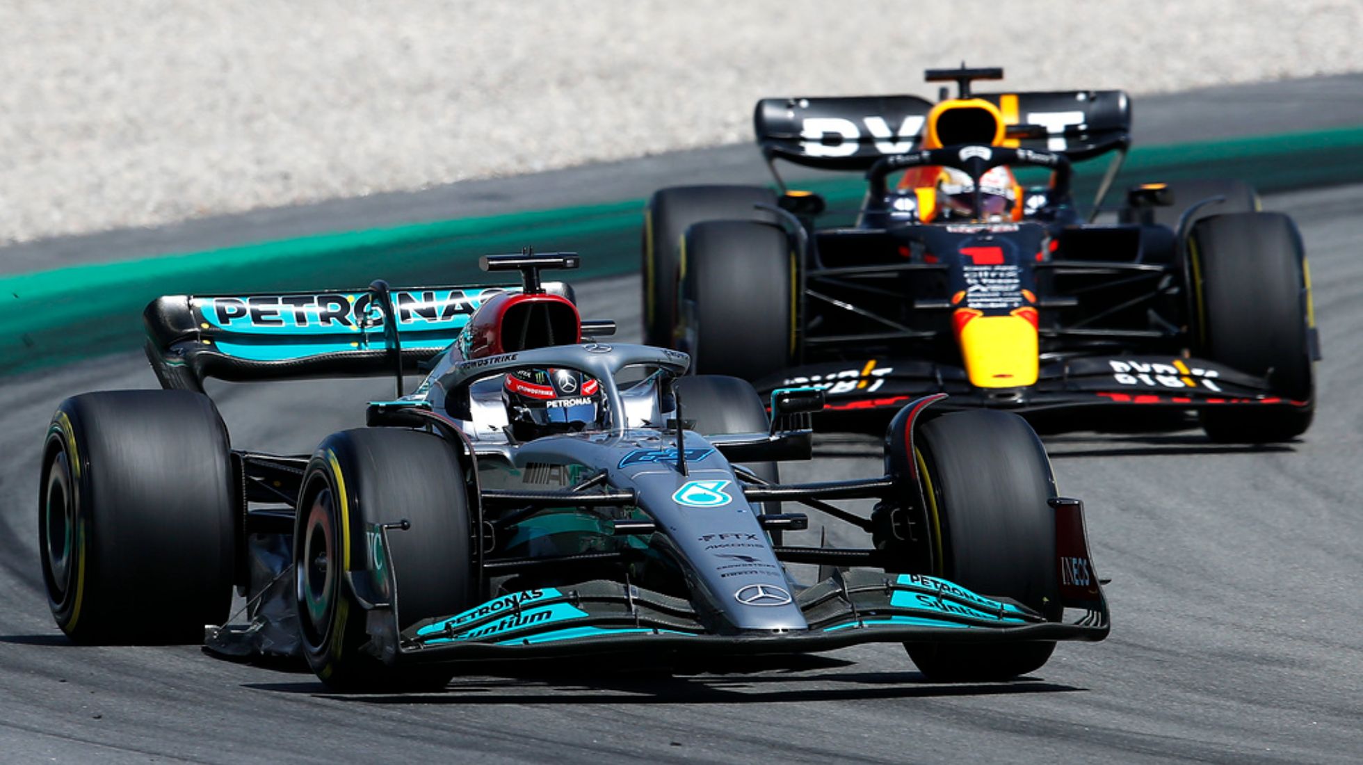 Spanish GP George Russell proved he can race with the best of 'em