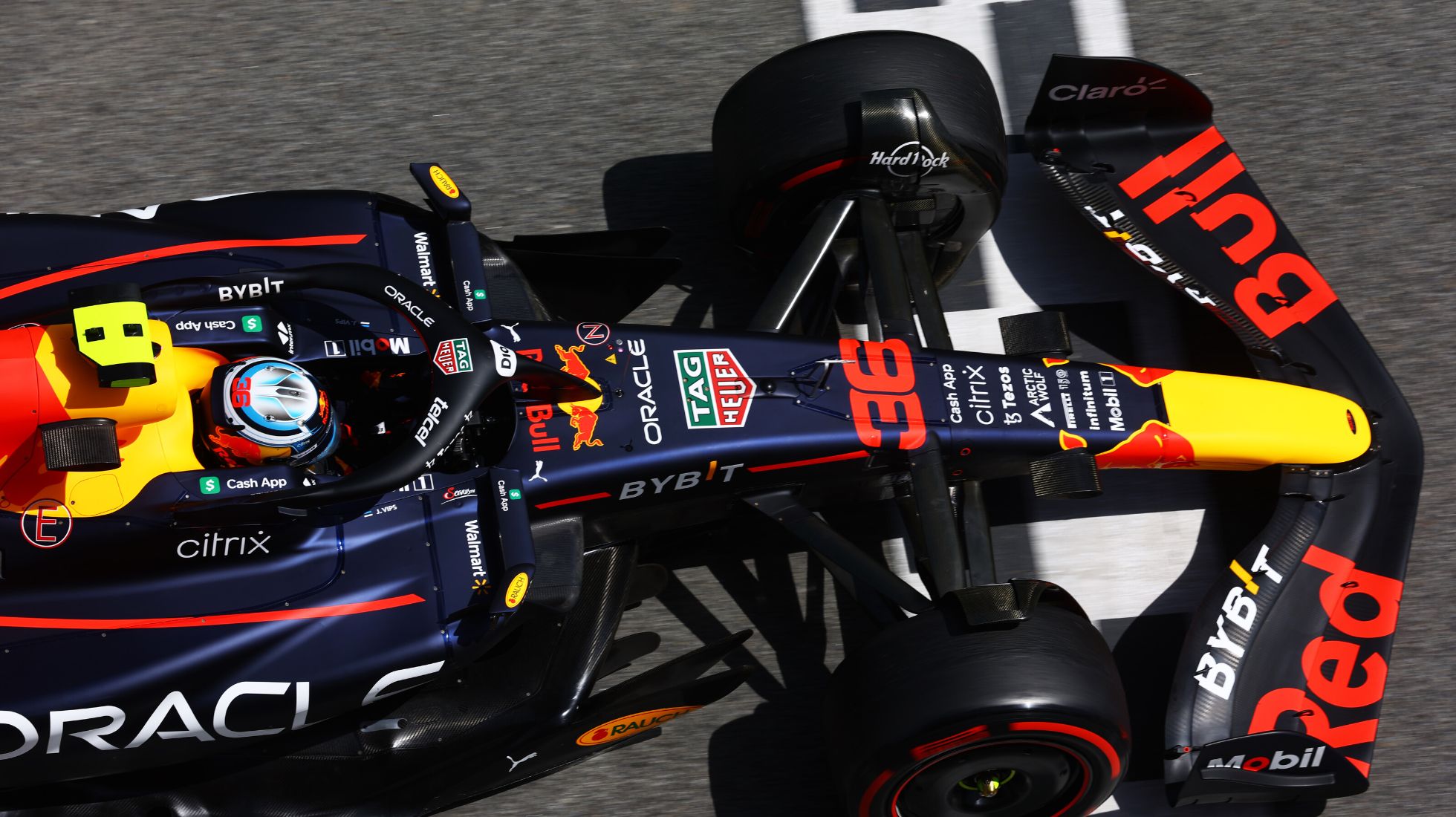 Spanish GP Jurie Vips getting a taste for the Red Bull F1 car