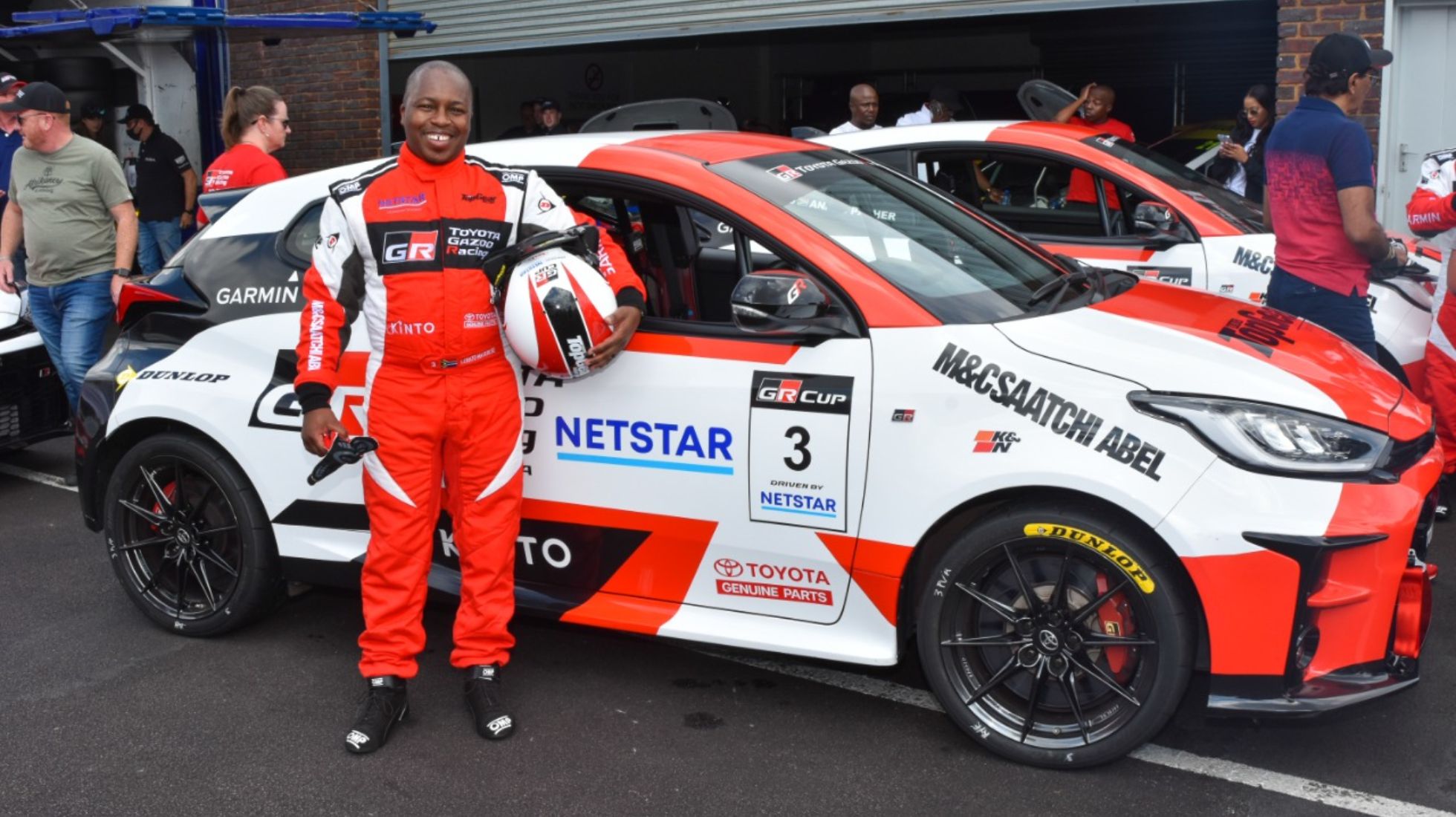 Lerato Matebese at Toyota Gazoo Racing SA Yaris GR Cup