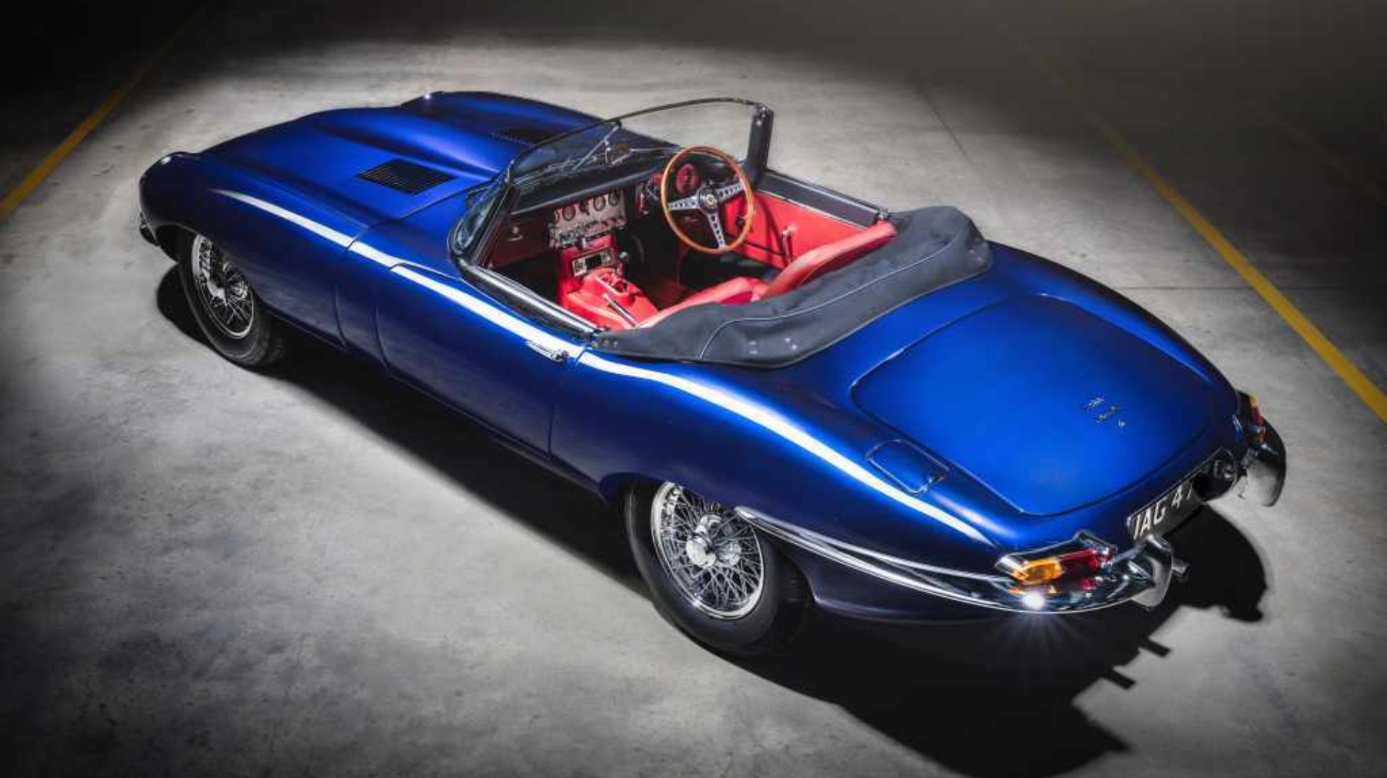 Jaguar E-Type Rear