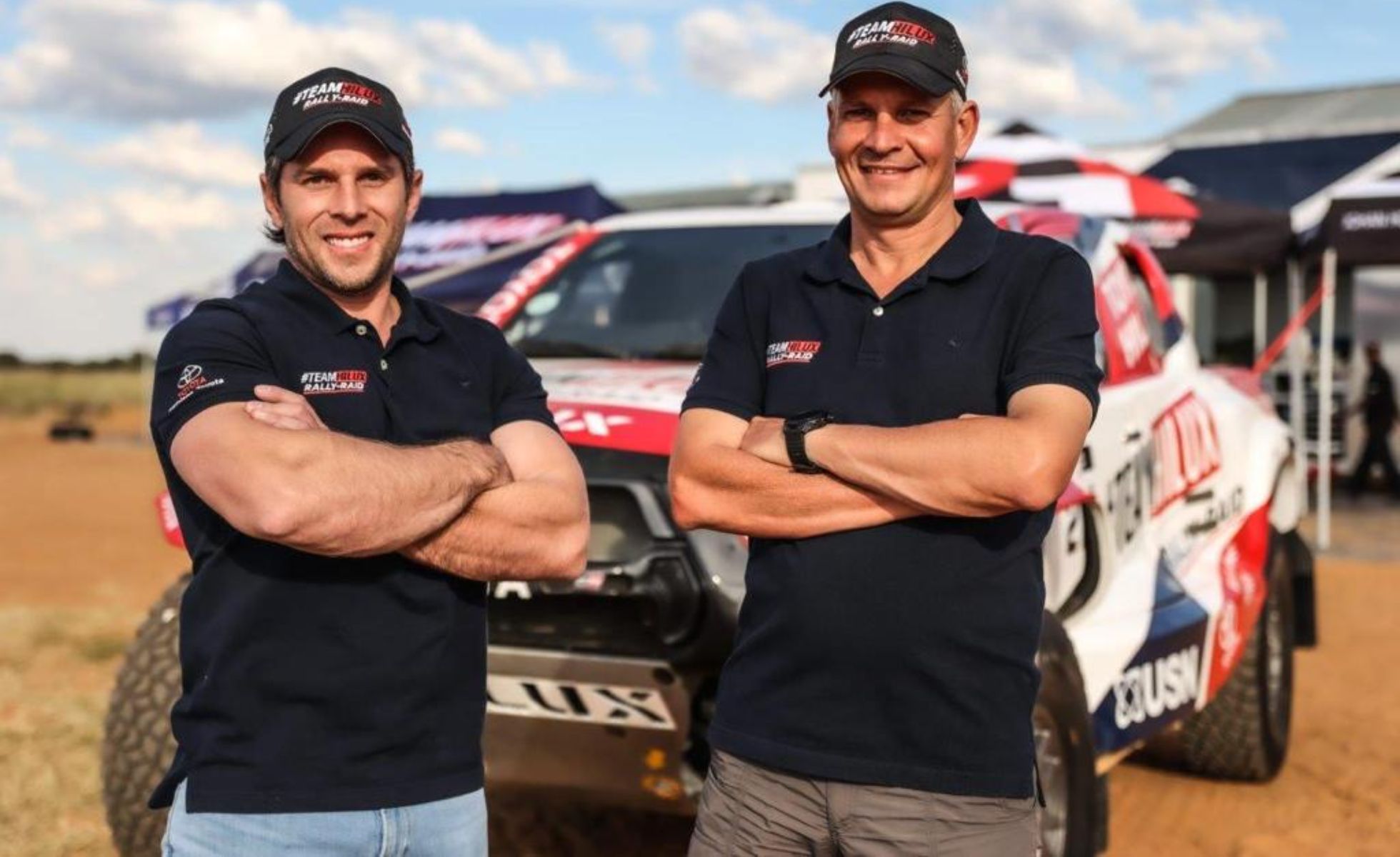 Leander Pienaar(Navigator) and Eben Basson(Driver)