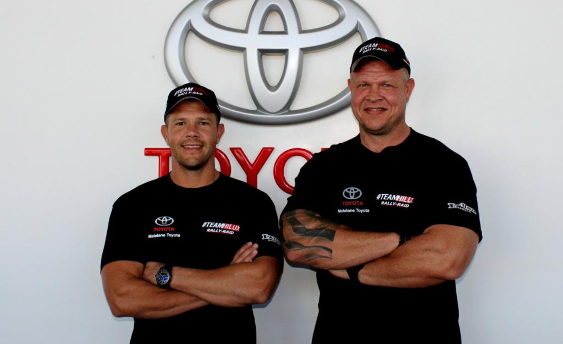 Brothers Bertus and Fouche Blignaut