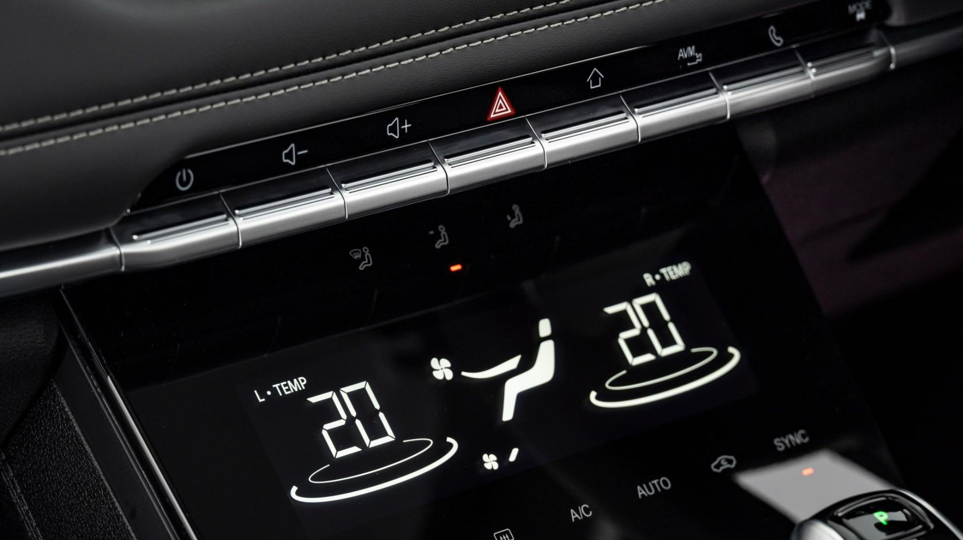 Chery Tiggo 7 Pro Climate Control Screen