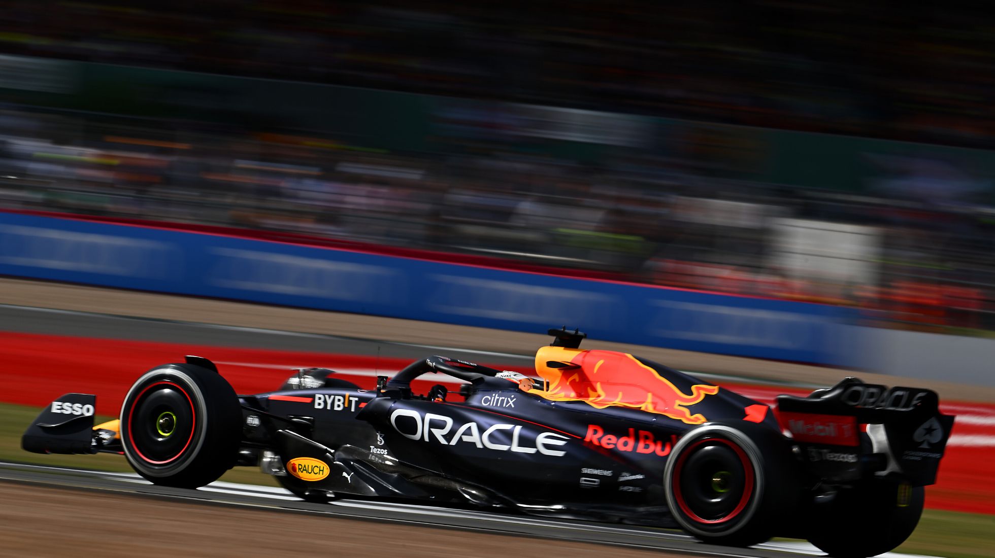 British GP Reb Bull Side View