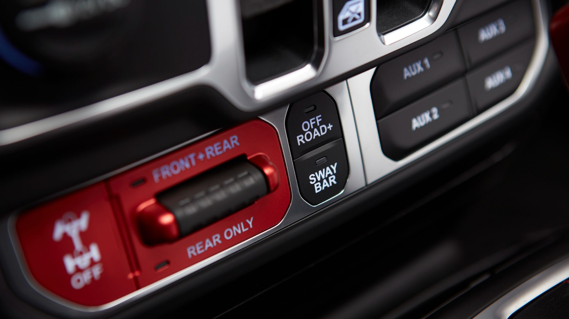 Jeep Gladiator Rubicon Interior details