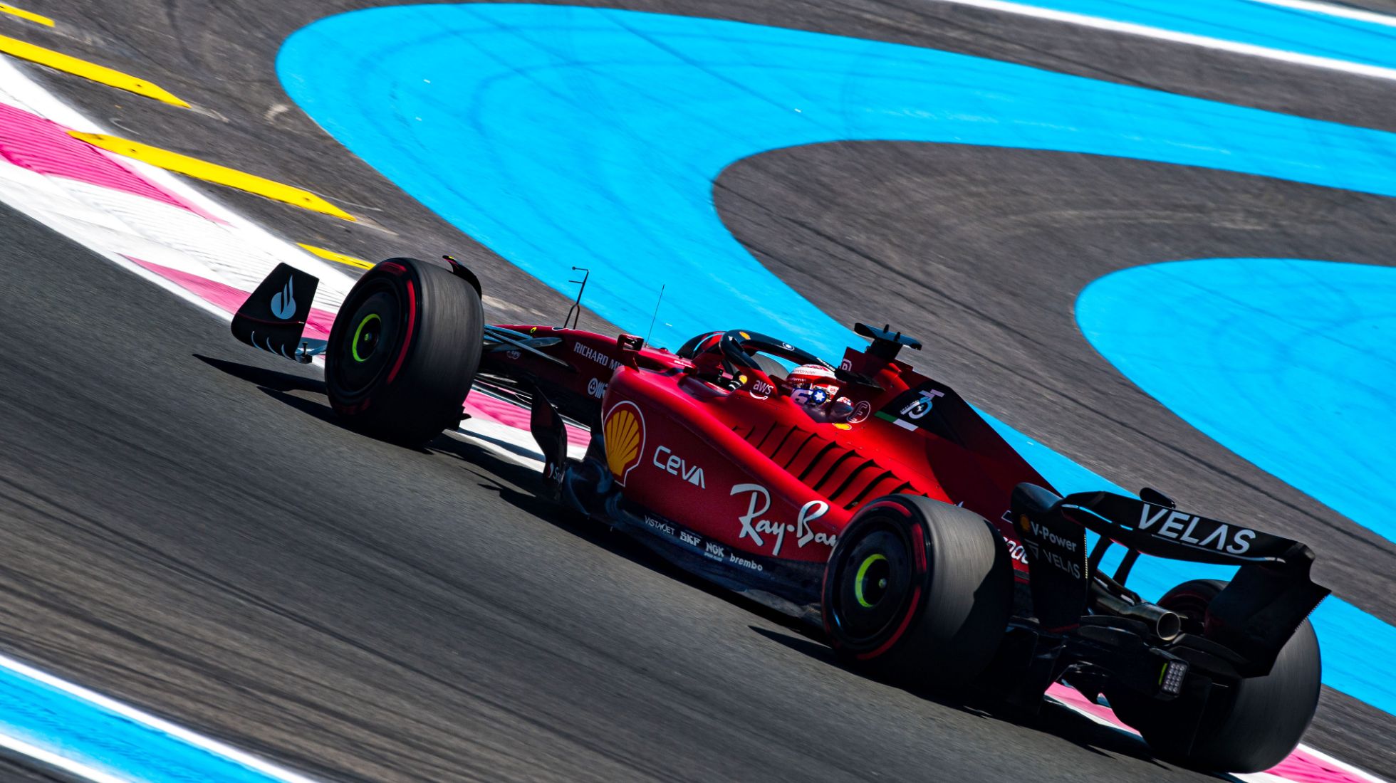 French GP F1 Ferrari