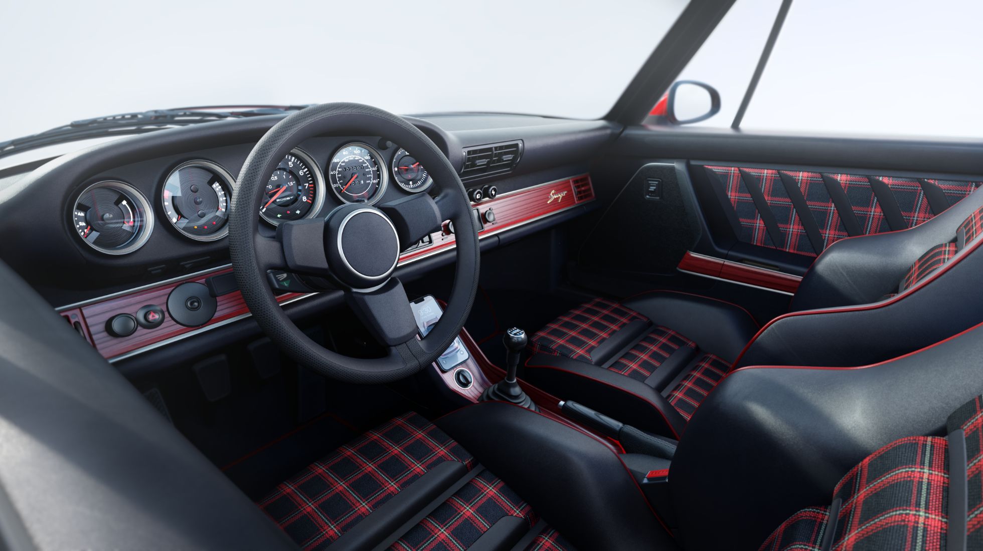 Singer 911 Turbo Cabriolet Study Interior