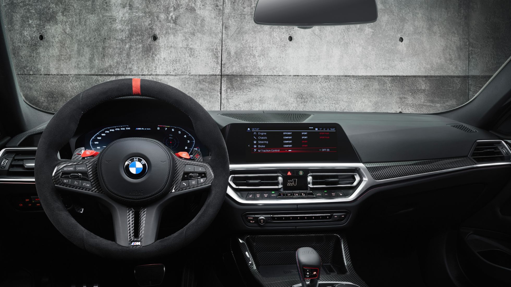 BMW M4 CLS Steering wheel
