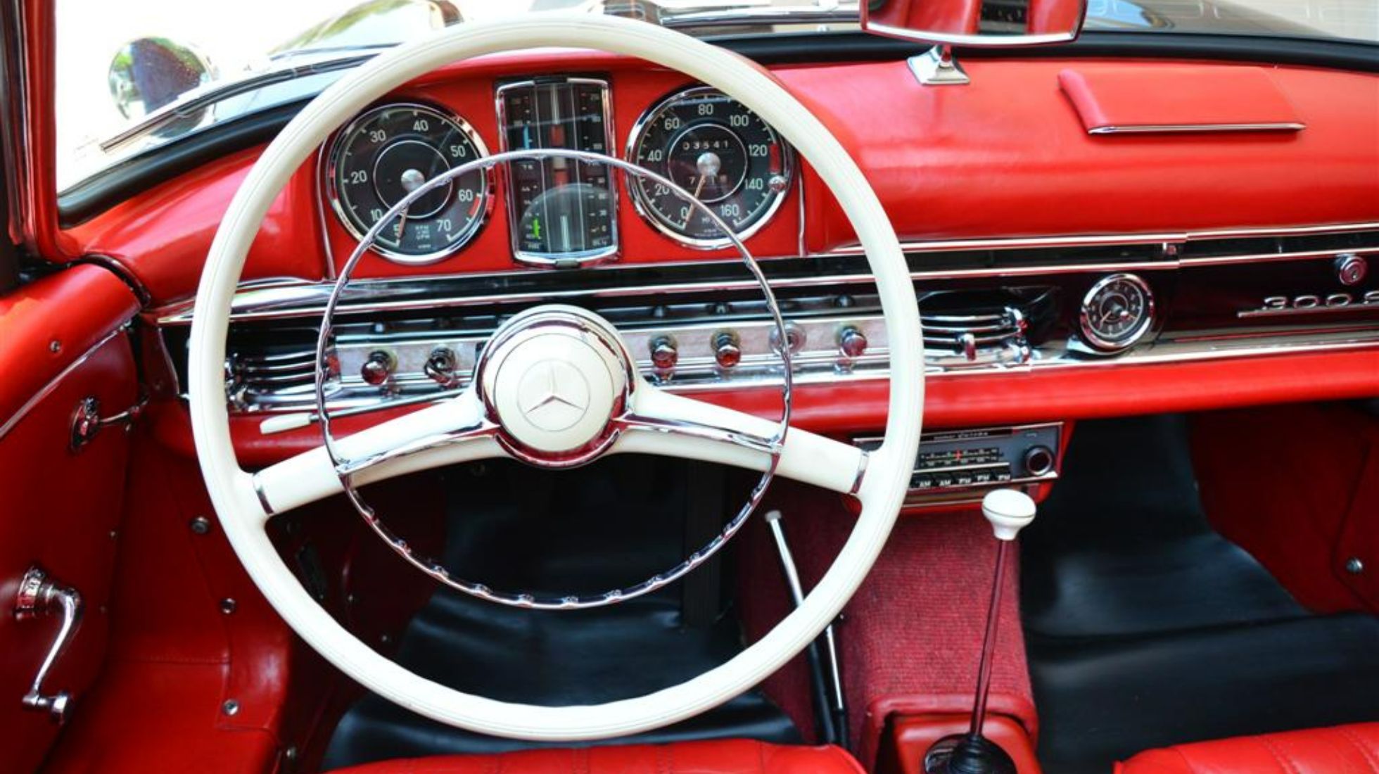 Mercedes 300SL Steering wheel