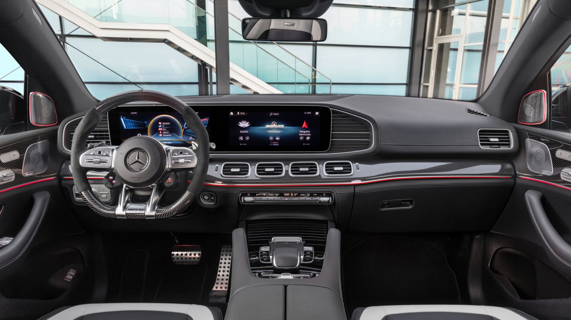GLE 63s Steering wheel