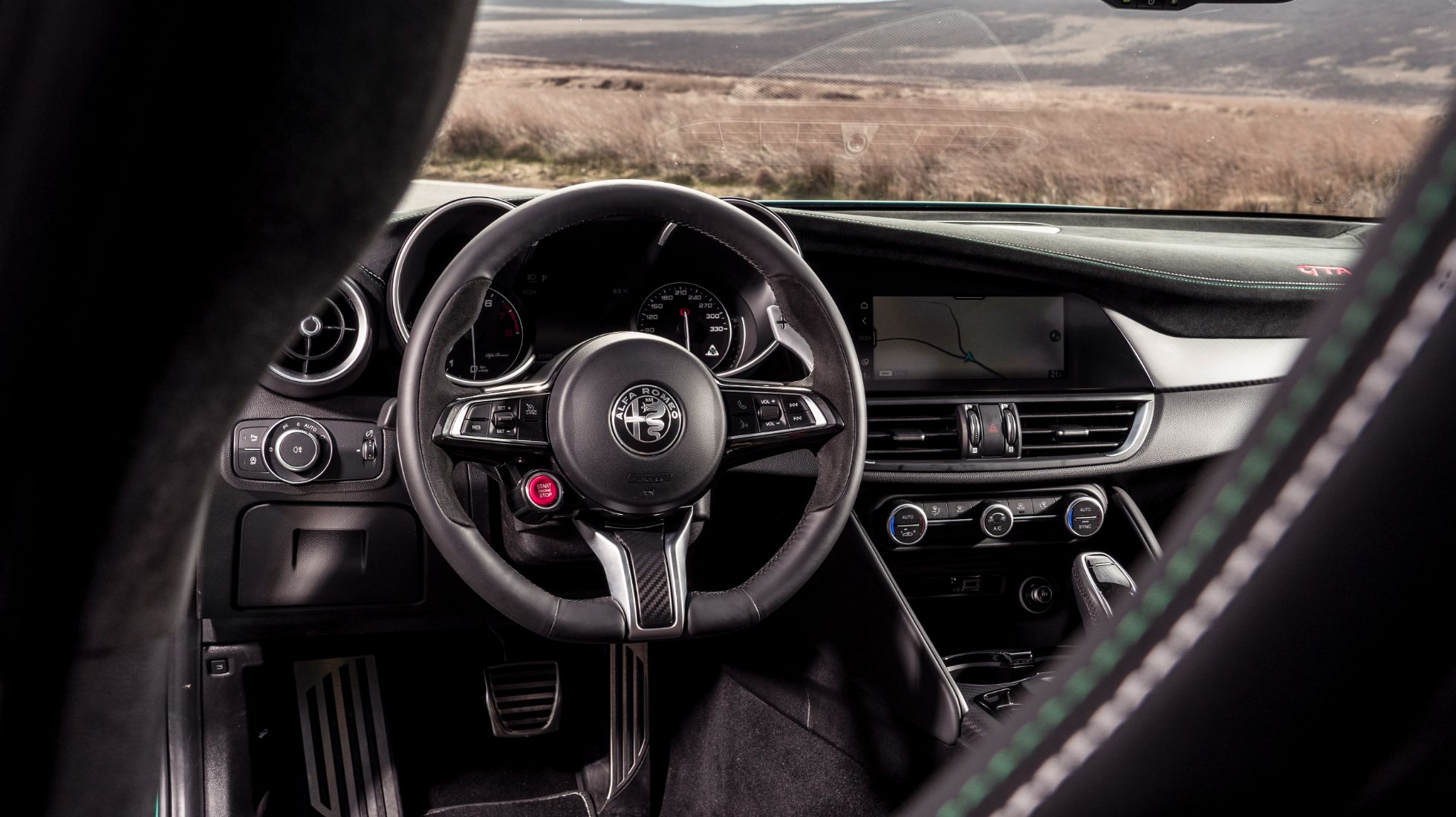 Alpha Romeo Giulia Quadrifoglio GTA Steering wheel