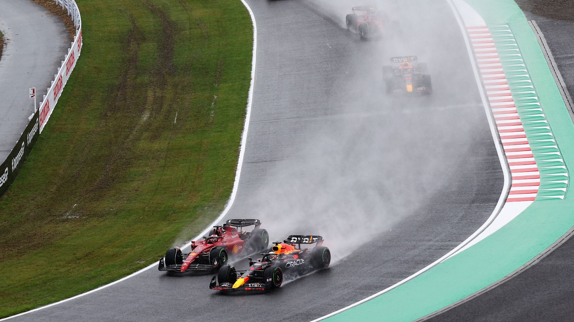 Japanese Grand Prix on-track action