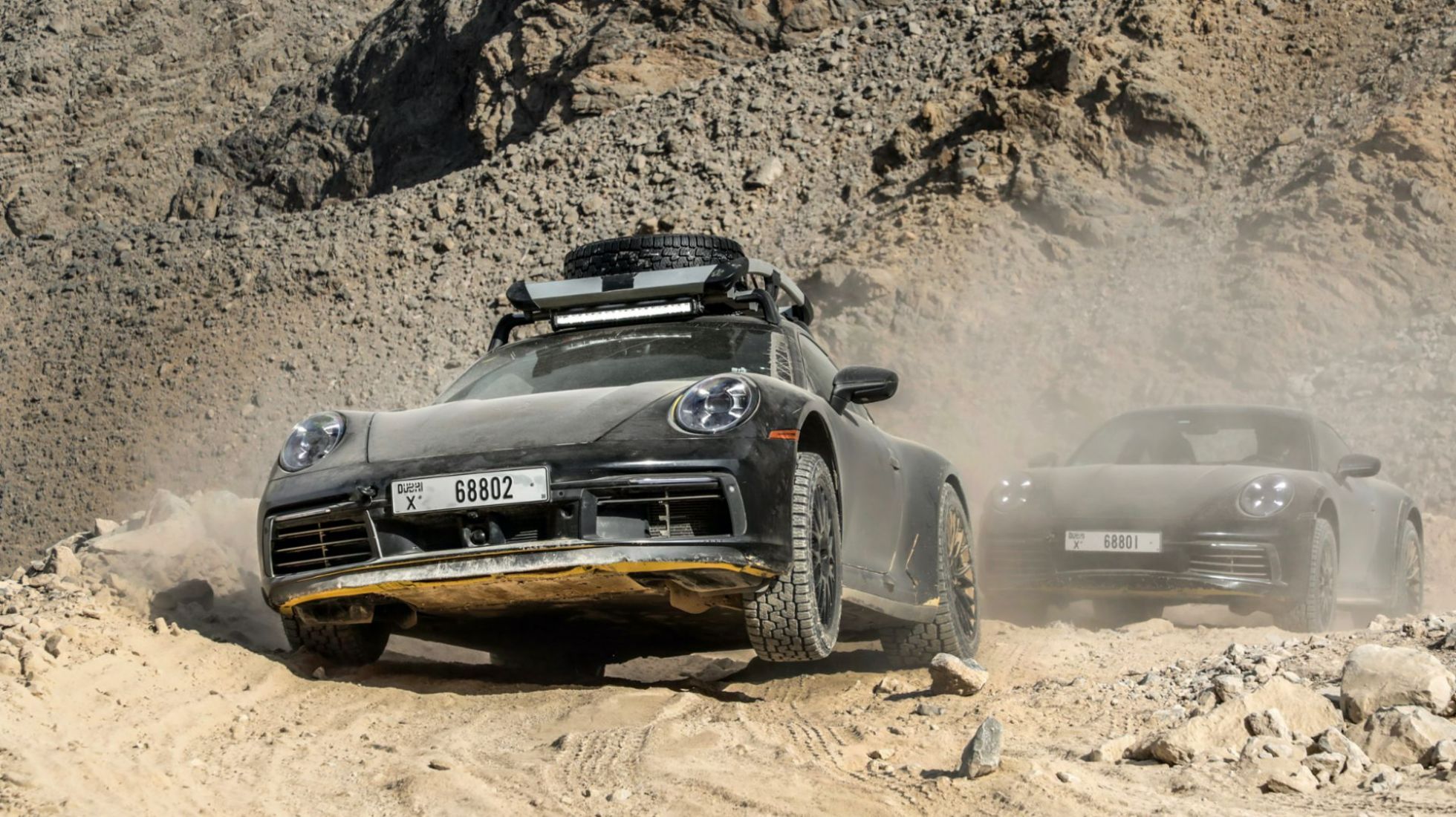 Porsche 911 Dakar Testing