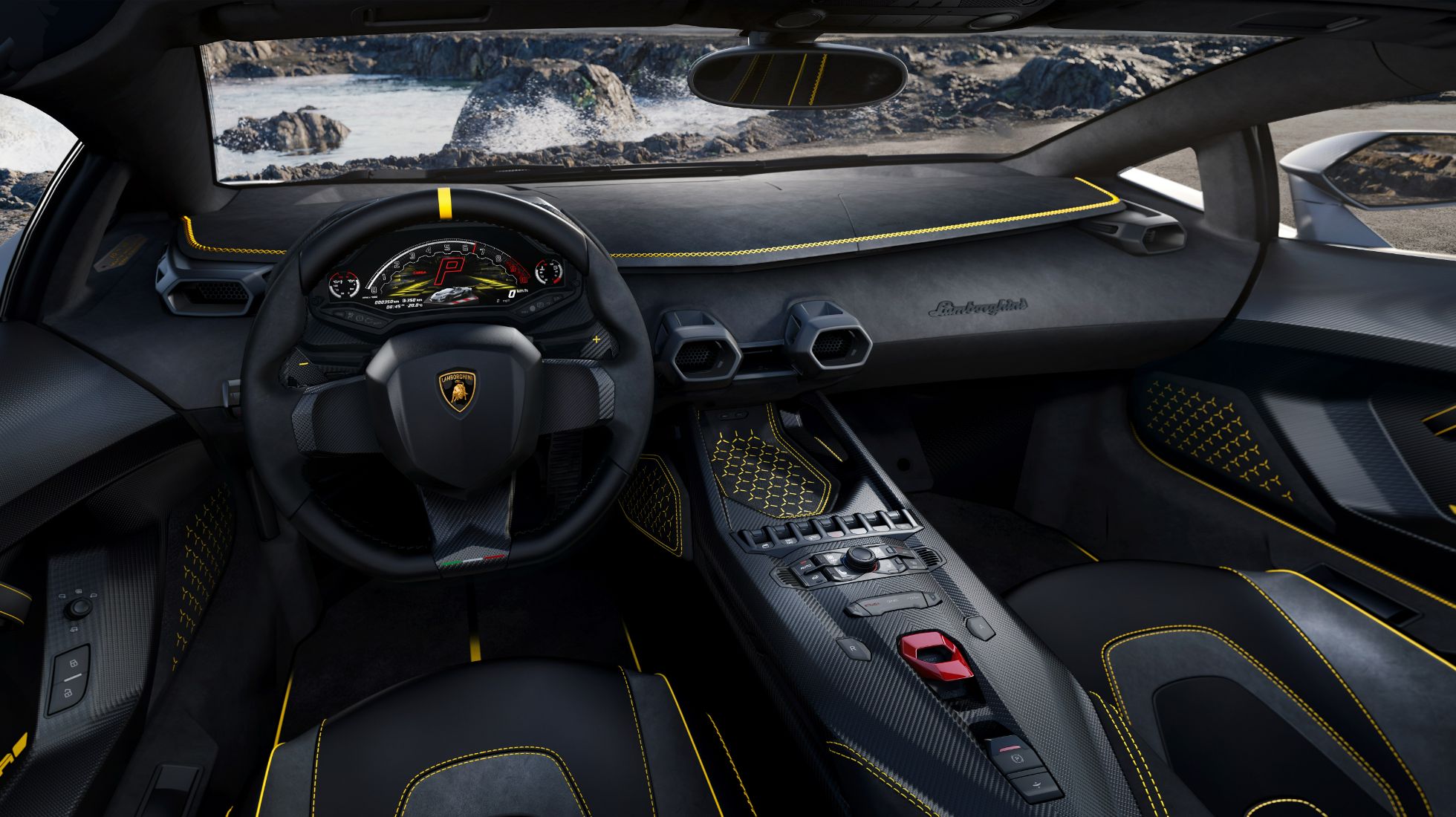 Lamborghini Atentica Interior