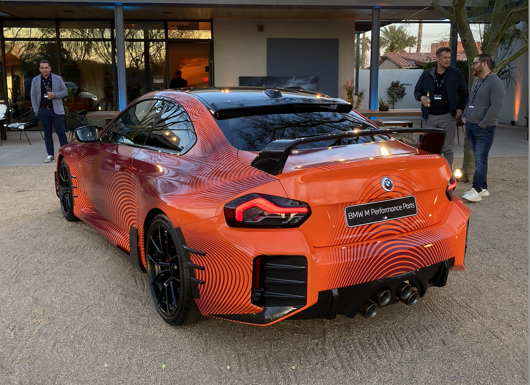 BMW M2 in the full bore M Performance Parts Dress