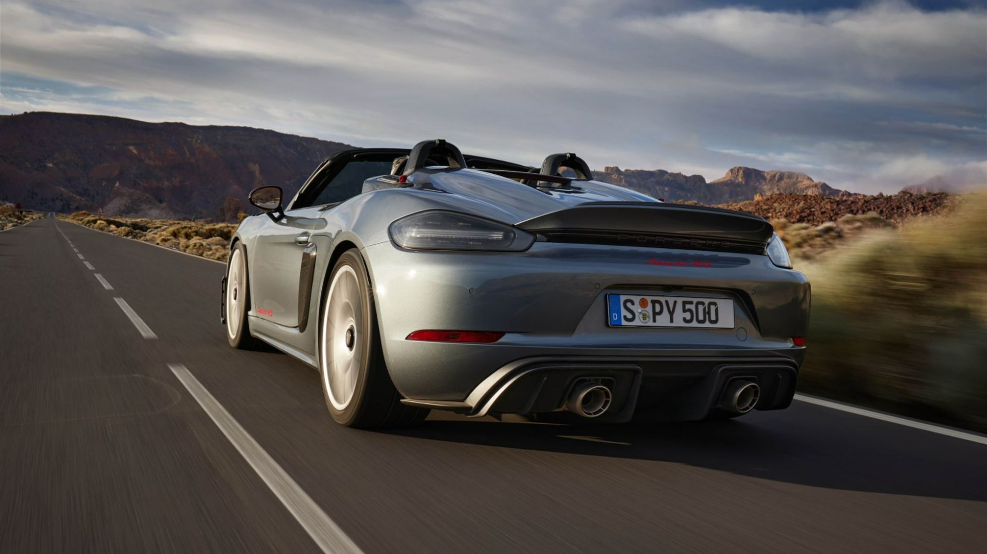 Porsche 718 Spyder RS Rear