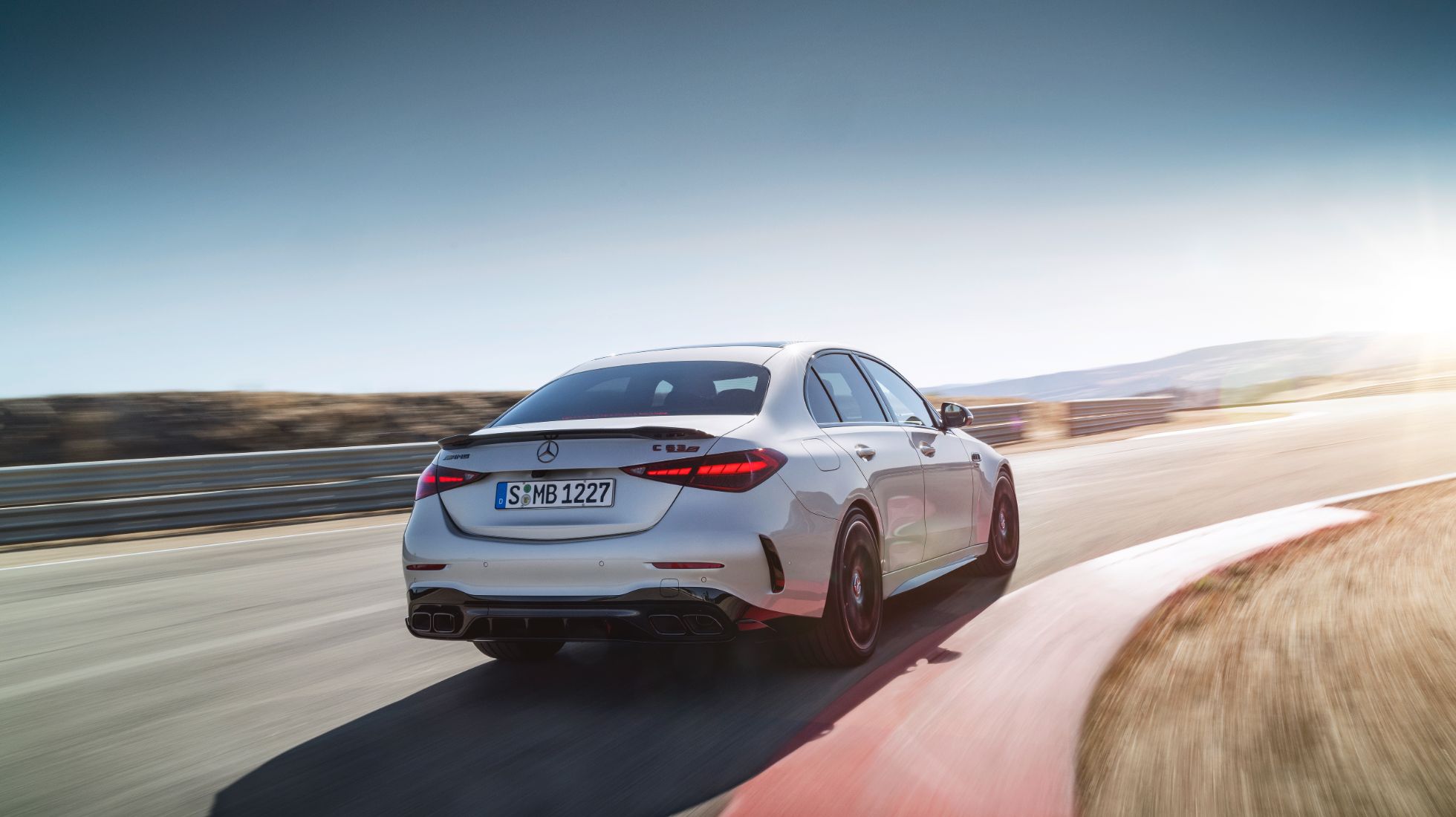Mercedes AMG C63 S E Performance Rear