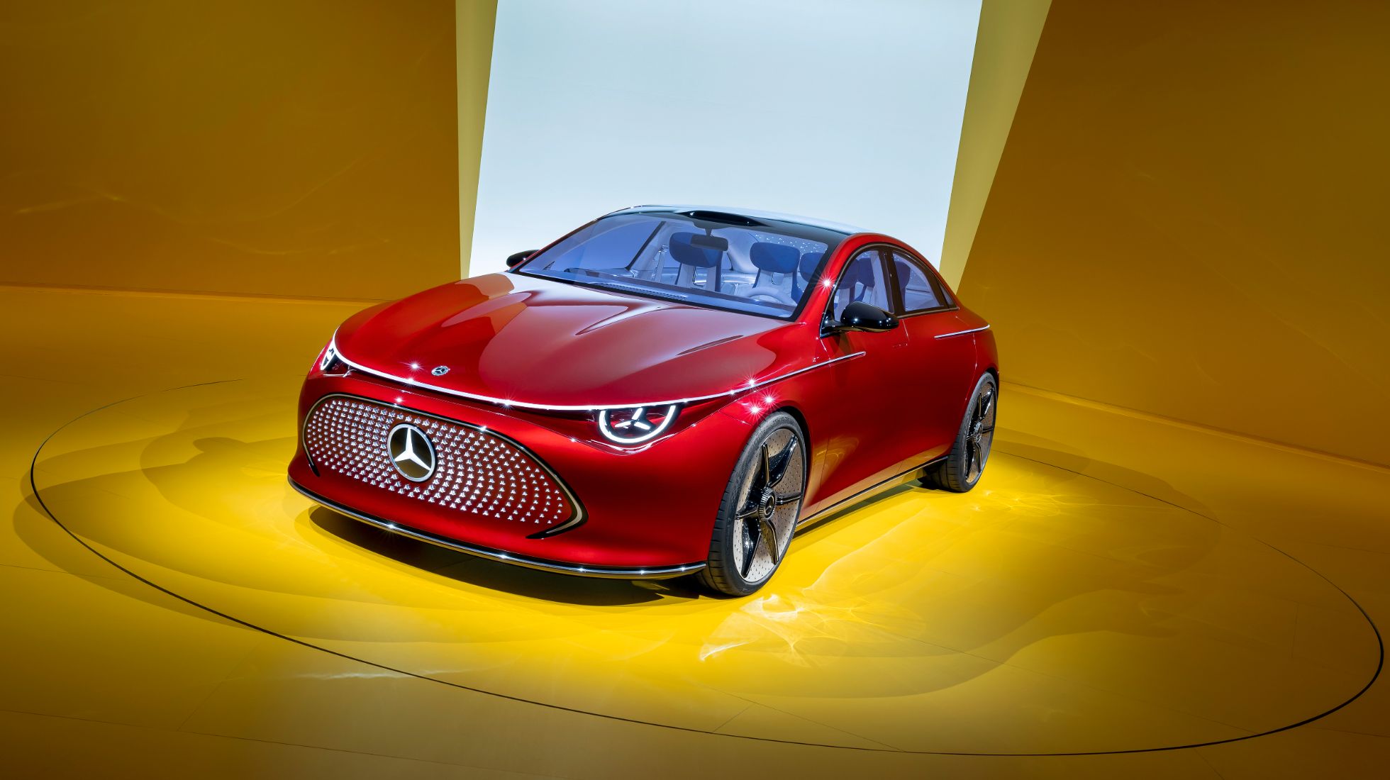IIA Mobility 2023 Mercedes-Benz CLA Concept Front