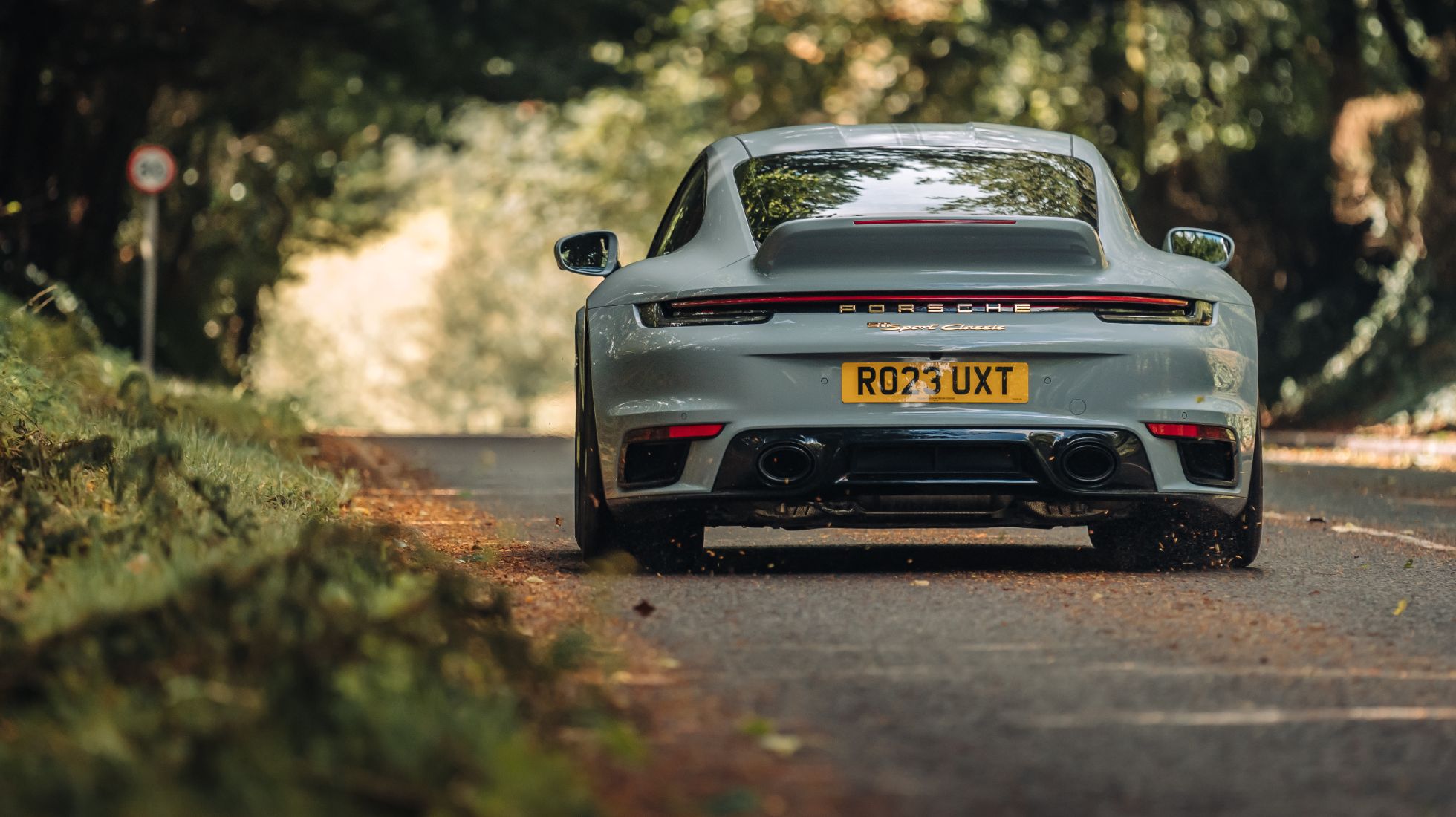 Porsche 911 Sport Classic Rear Shot