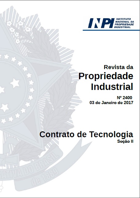 Registro de marca : Revista da Propriedade Industrial