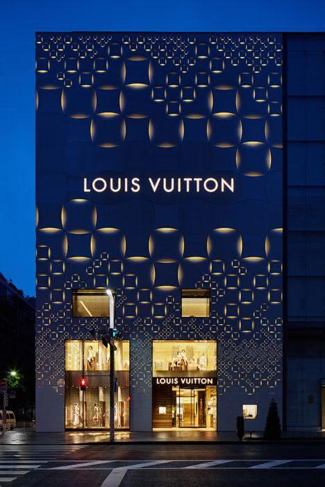 9 Fachada de loja moderna | Louis Vuitton