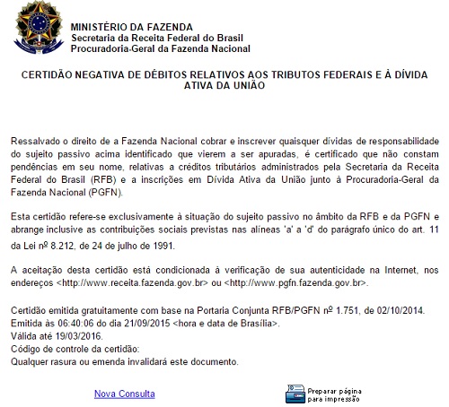 Entenda tudo sobre certidão negativa de tributos federais - Guia ...