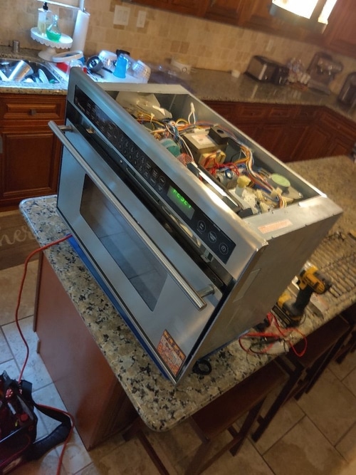 ᐉ GE Monogram Microwave Turns On but Doesn’t Heat (Repair) — Prime HVAC