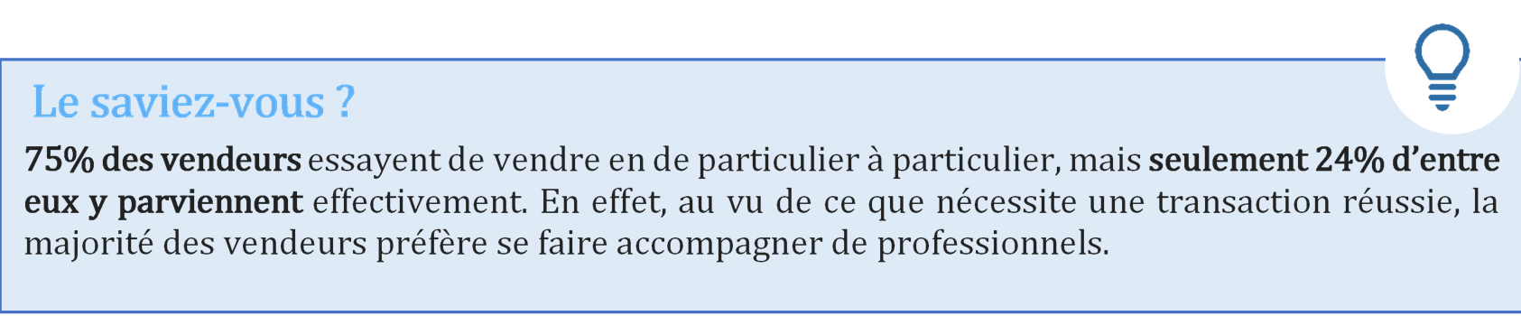 Fun Fact : Vente PàP