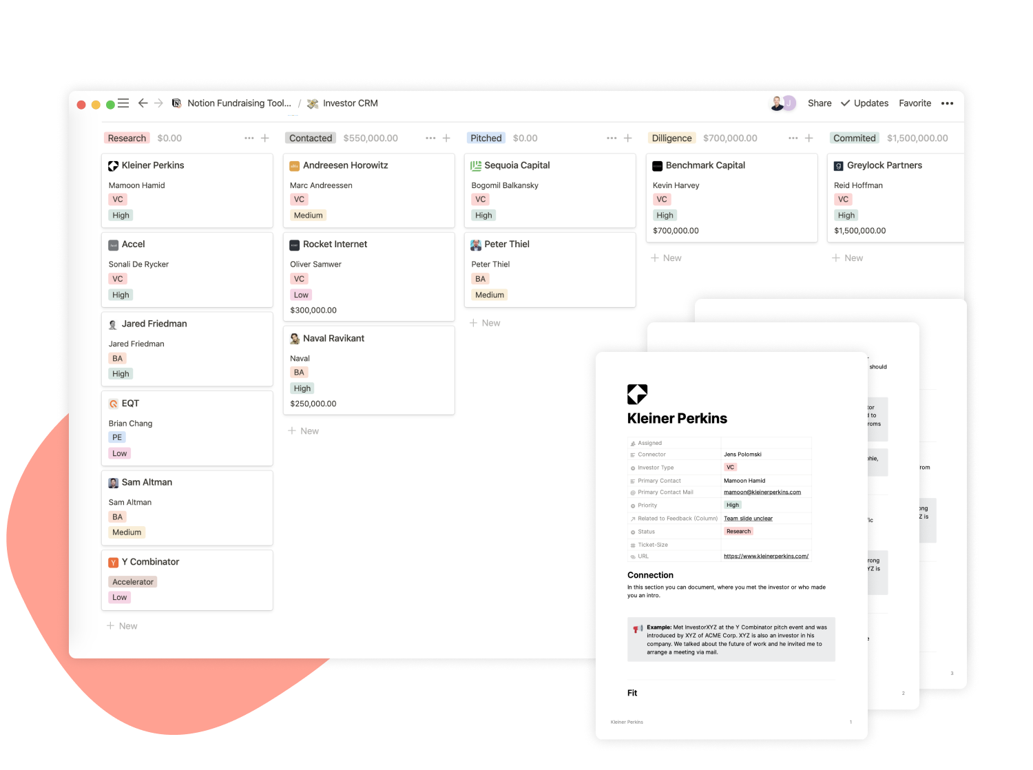 Investor CRM for Startups