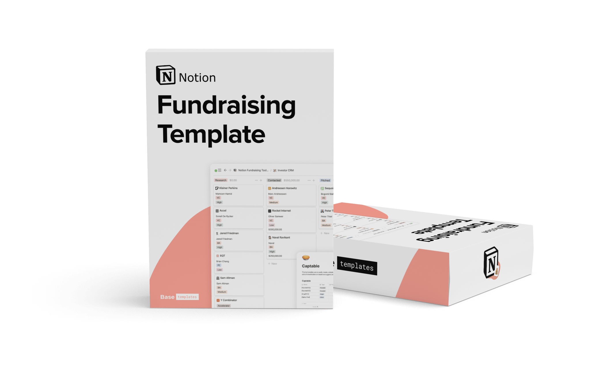 Notion Fundraising Template for StartUps