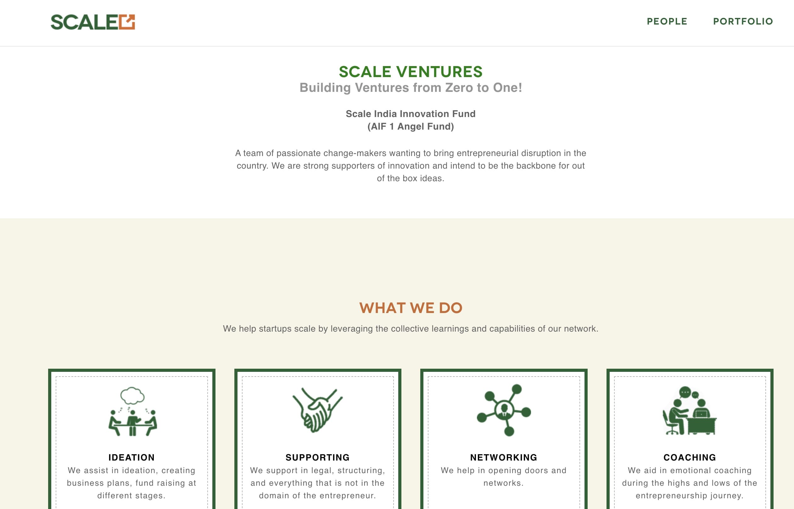 Scale Ventures - VC Investor in Delhi
