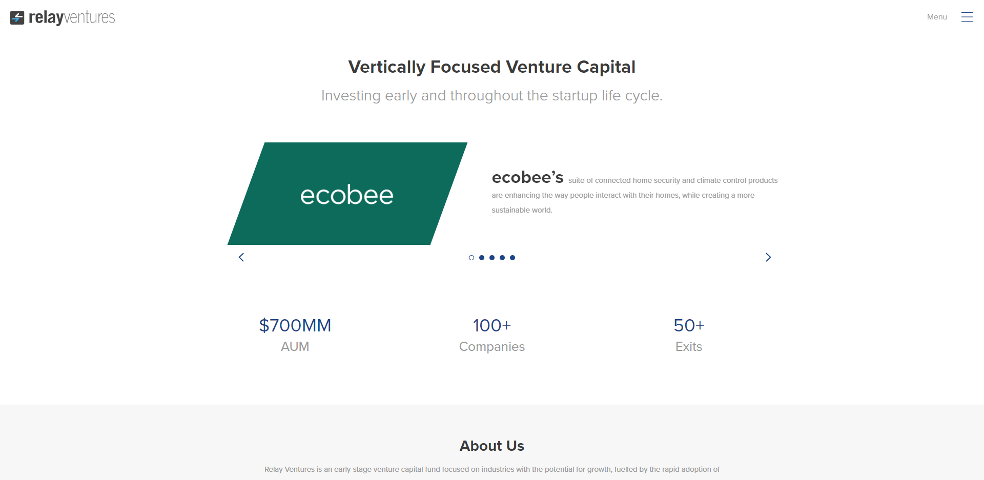 Relay Ventures - VC - Toronto
