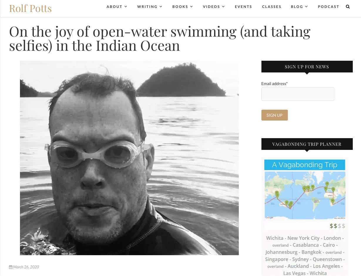 Rolf potts website